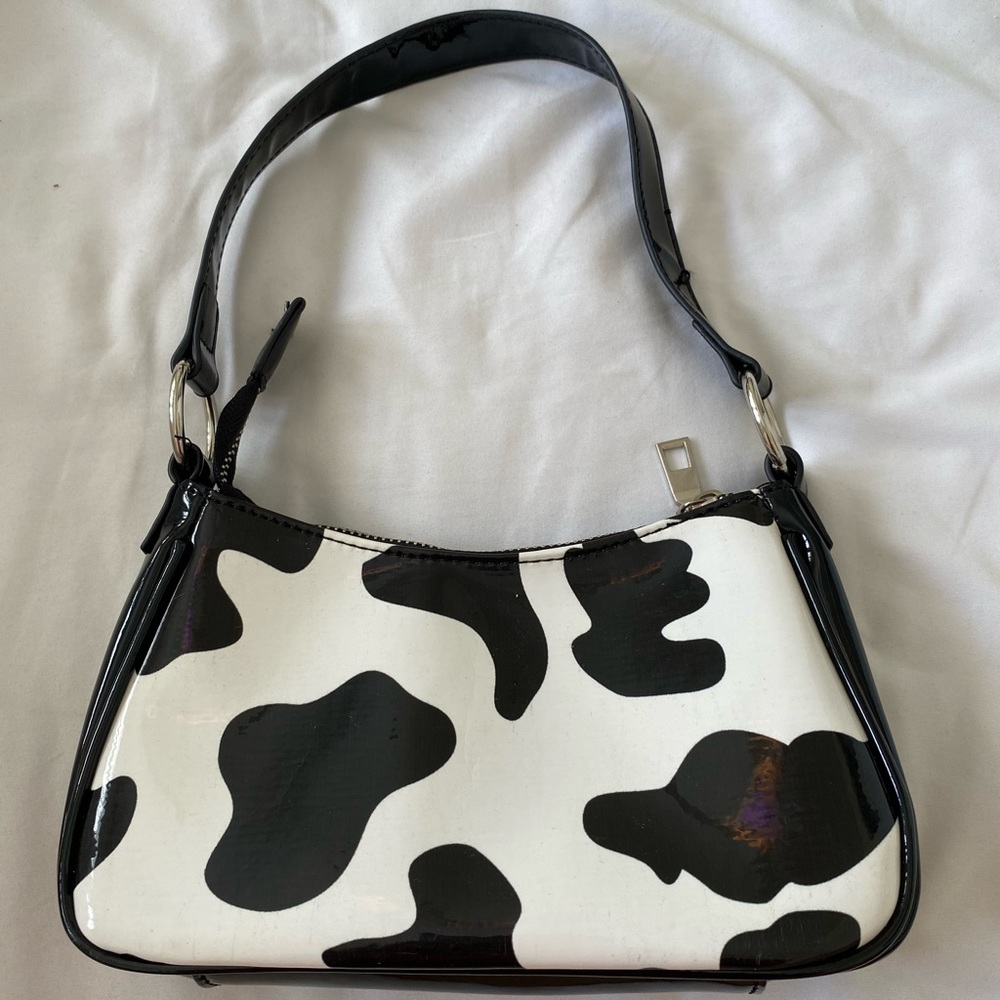 Cow Print Purse